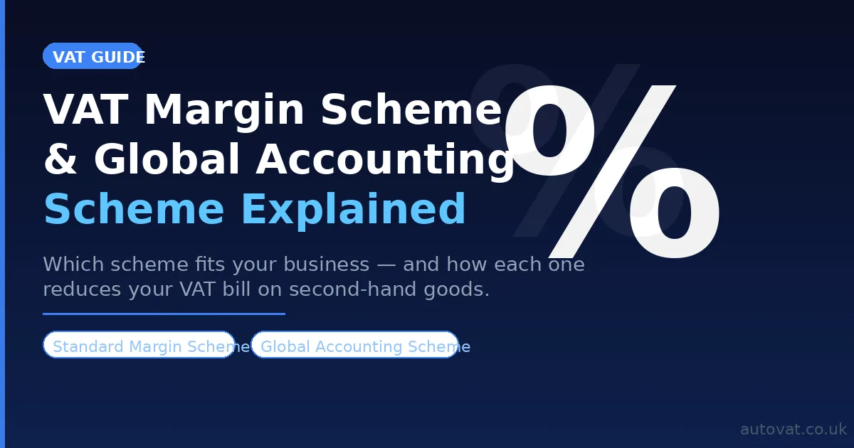 VAT Margin Scheme and Global Accounting Scheme Explained — AutoVAT