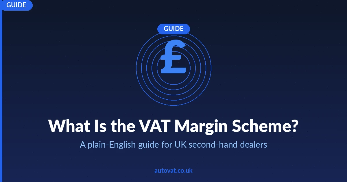 What Is the VAT Margin Scheme? A guide for UK dealers
